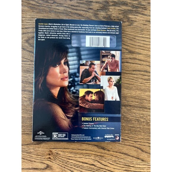 The Boy Next Door 2015 DVD Thriller Drama Jennifer Lopez Ryan Guzman Pre-Owned - Picture 2 of 4